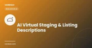 AI virtual staging and AI listing descriptions for real estate marketing