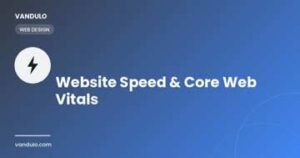 Website speed and Core Web Vitals optimization for small business websites